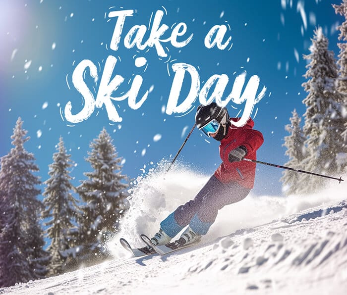 Midjourney V6 Take a Ski Day