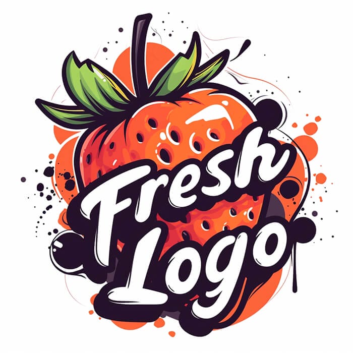 Midjourney Prompts Fresh Logo Example